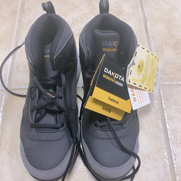 DAKOTA WORKPRO SERIES: Aluminum Toe Composite Quad Comfort Mid-cut Safety Shoes - Picture 1 of 4